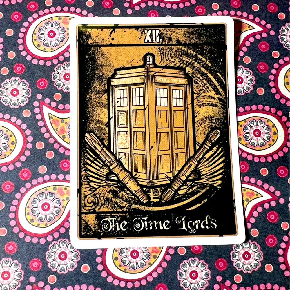 The TIME LORDS Tarot Witchy Spiritual Light Worker Magick Occult Tarot Fortune